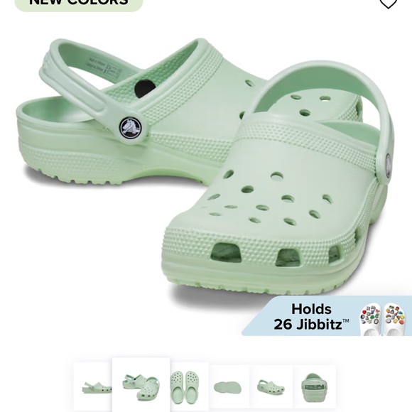 Crocs Classic Clogs in Plaster Size M5/W7 NWT - Picture 1 of 5